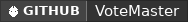 GitHub data badge for VoteMaster