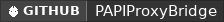 GitHub data badge for PAPIProxyBridge