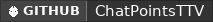 GitHub data badge for ChatPointsTTV - Twitch & TikTok integration for Streamers