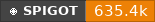 Spigot data badge for [LEGACY] PlotSquared v4: v6 out now!
