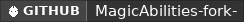GitHub data badge for MagicAbilities(fork)