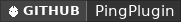 GitHub data badge for Ping