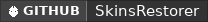 GitHub data badge for SkinsRestorer