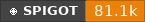 Spigot data badge for BentoBox (BSkyblock, AcidIsland, SkyGrid, CaveBlock, AOneBlock, Boxed)