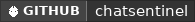 GitHub data badge for ChatSentinel