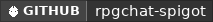 GitHub data badge for RPGChat [1.8-26.2]
