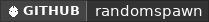 GitHub data badge for randomspawn