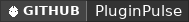 GitHub data badge for PluginPulse