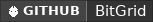 GitHub data badge for BitGrid