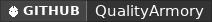 GitHub data badge for Quality Armory