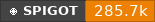 Spigot data badge for ajLeaderboards