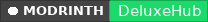 Modrinth data badge for DeluxeHub 3 - Professional Hub Management