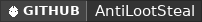 GitHub data badge for AntiLootSteal
