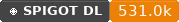 Spigot Downloads badge for OpenAudioMc -  Proximity Voice Chat  and Music without mods