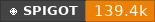 Spigot data badge for LagFixer [1.13-26.1.2]⚡️Best Performance Solution! ️ 2100+ servers! ✅ Lightweight and asynchronous!