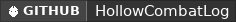 GitHub data badge for Hollow CombatLog (1.16.x - 1.21.x)