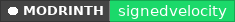 Modrinth data badge for modl - support & moderation reimagined