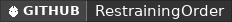GitHub data badge for RestrainingOrder