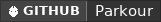GitHub data badge for Parkour