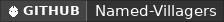 GitHub data badge for Villagers With Names
