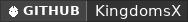 GitHub data badge for KingdomsX