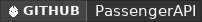 GitHub data badge for PassengerAPI | Entity Passenger Bug Fixes & more
