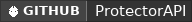 GitHub data badge for ProtectorAPI