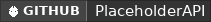 GitHub data badge for PlaceholderAPI