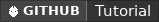 GitHub data badge for Server Tutorial