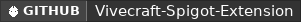 GitHub data badge for Vivecraft Spigot Extensions