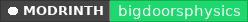 Modrinth data badge for Big Doors