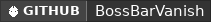 GitHub data badge for BossBar Vanish indicator