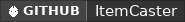 GitHub data badge for Item Caster | MythicMobs Add-on
