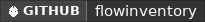 GitHub data badge for FlowInventory