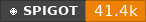 Spigot data badge for PLAYERWARPS - POPULAR WARPING SYSTEM | GUI BASED [1.13 - 26.2]