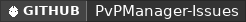 GitHub data badge for PvPManager