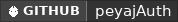 GitHub data badge for peyajAuth