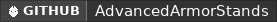 GitHub data badge for AdvancedArmorStands