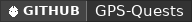 GitHub data badge for GPS-Quests