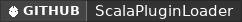 GitHub data badge for ScalaLoader