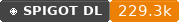 Spigot Downloads badge for Staff+ | The Ultimate Moderation Plugin | 1.7-1.18