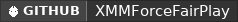 GitHub data badge for XMMForceFairPlay