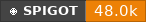 Spigot data badge for Server Essentials