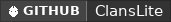 GitHub data badge for ClansLite | 26.x.x SUPPORT! |