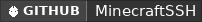 GitHub data badge for MinecraftSSH