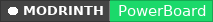 Modrinth data badge for [PowerBoard] Scoreboard + Tablist + Prefix + Chat | Animated