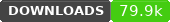 Downloads badge for BlueMap