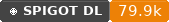 Spigot Downloads badge for BlueMap