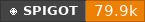 Spigot data badge for BlueMap