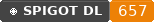 Spigot Downloads badge for Deluxe Announce — Real-time Donation Stats, Animated Toasts & Folia Support